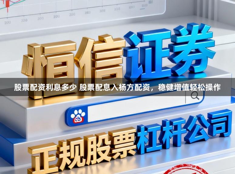 股票配资利息多少 股票配息入杨方配资，稳健增值轻松操作
