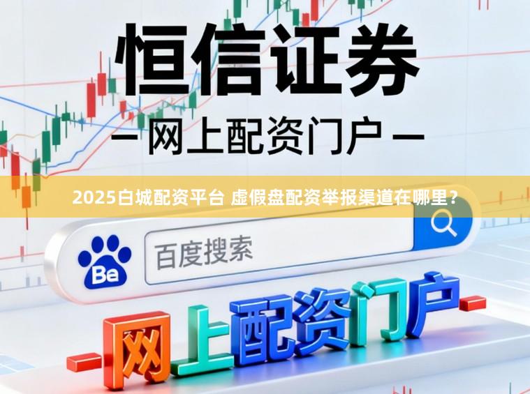 2025白城配资平台 虚假盘配资举报渠道在哪里？